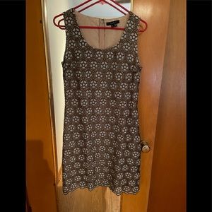 ECI New York eyelet shift dress